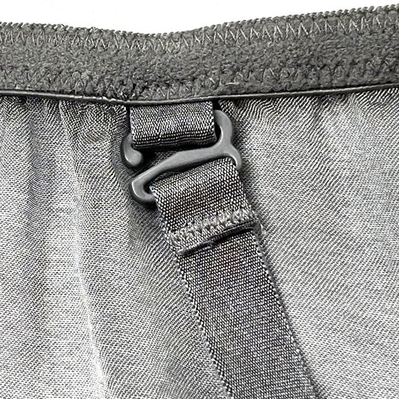 SKIMS Romance Garter Bikini Charcoal Womens XL - Picture 10 of 16